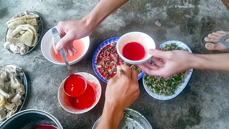 vietnamese tiet canh