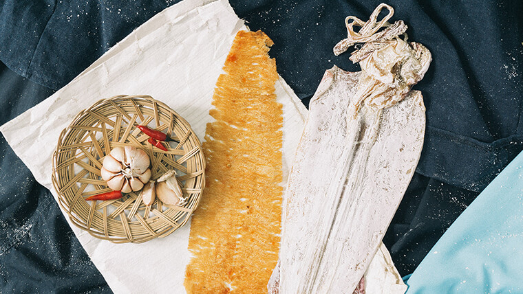 nha trang nightlife with grilled squid